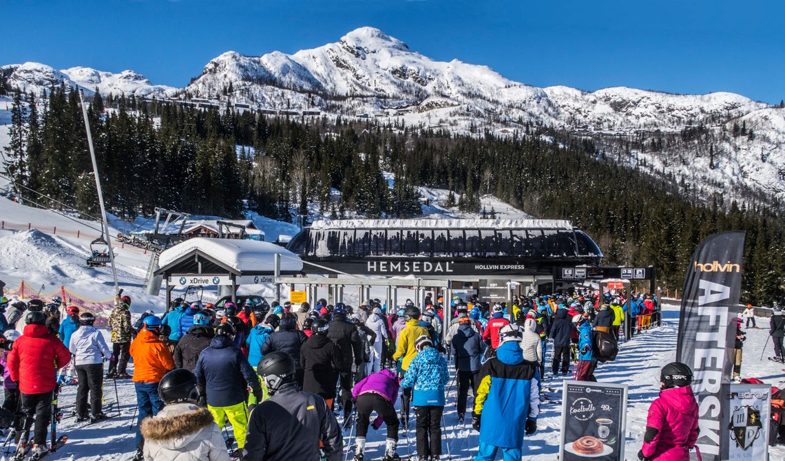 Hemsedal 20180317
Området ved Hollvin Express-skiheisen i Hemsedal Skisenter.
Foto: Halvard Alvik, NTB scanpix Hemsedal 20180317
Området ved Hollvin Express-skiheisen i Hemsedal Skisenter.
Foto: Halvard Alvik, NTB scanpix