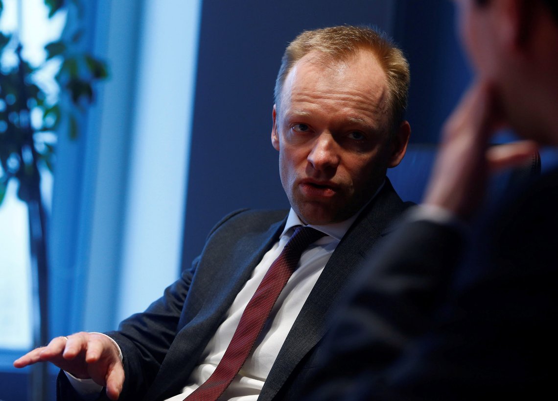 FILE PHOTO: Clemens Fuest, Co-Director of the Centre for European Economic Research (ZEW) speaks during an interview with Reuters in Frankfurt February 10, 2014.. Picture taken February 10, 2014. REUTERS/Ralph Orlowski/File Photo FILE PHOTO: Clemens Fuest, Co-Director of the Centre for European Economic Research (ZEW) speaks during an interview with Reuters in Frankfurt February 10, 2014.. Picture taken February 10, 2014. REUTERS/Ralph Orlowski/File Photo