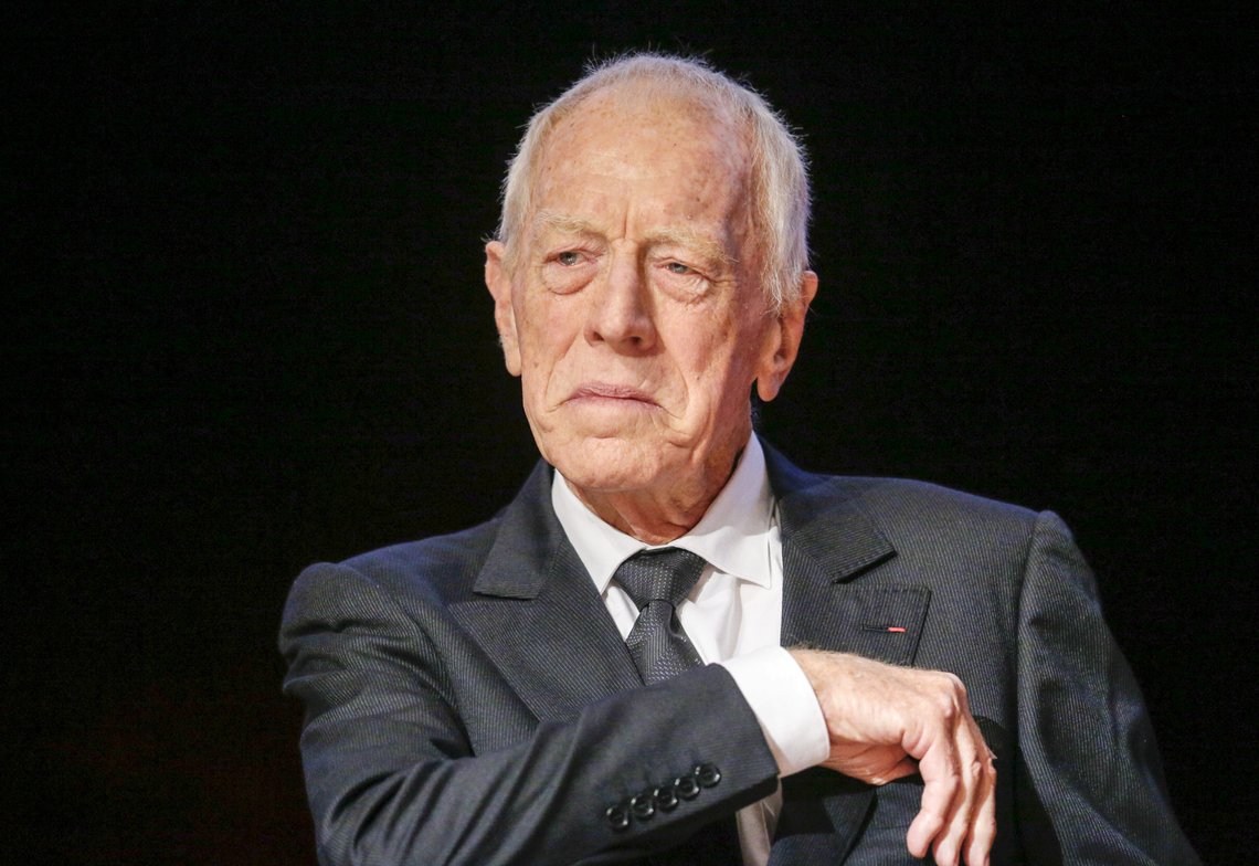FILE PHOTO: Swedish actor Max Von Sydow looks on during the 2015 Lumiere Grand Lyon film festival in Lyon, France, October 16, 2015. REUTERS/Robert Pratta/File Photo FILE PHOTO: Swedish actor Max Von Sydow looks on during the 2015 Lumiere Grand Lyon film festival in Lyon, France, October 16, 2015. REUTERS/Robert Pratta/File Photo