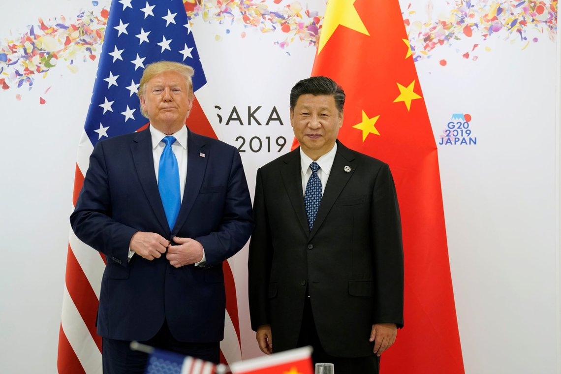 FILE PHOTO: U.S. President Donald Trump poses for a photo with China's President Xi Jinping before their bilateral meeting during the G20 leaders summit in Osaka, Japan, June 29, 2019. REUTERS/Kevin Lamarque/File Photo FILE PHOTO: U.S. President Donald Trump poses for a photo with China's President Xi Jinping before their bilateral meeting during the G20 leaders summit in Osaka, Japan, June 29, 2019. REUTERS/Kevin Lamarque/File Photo