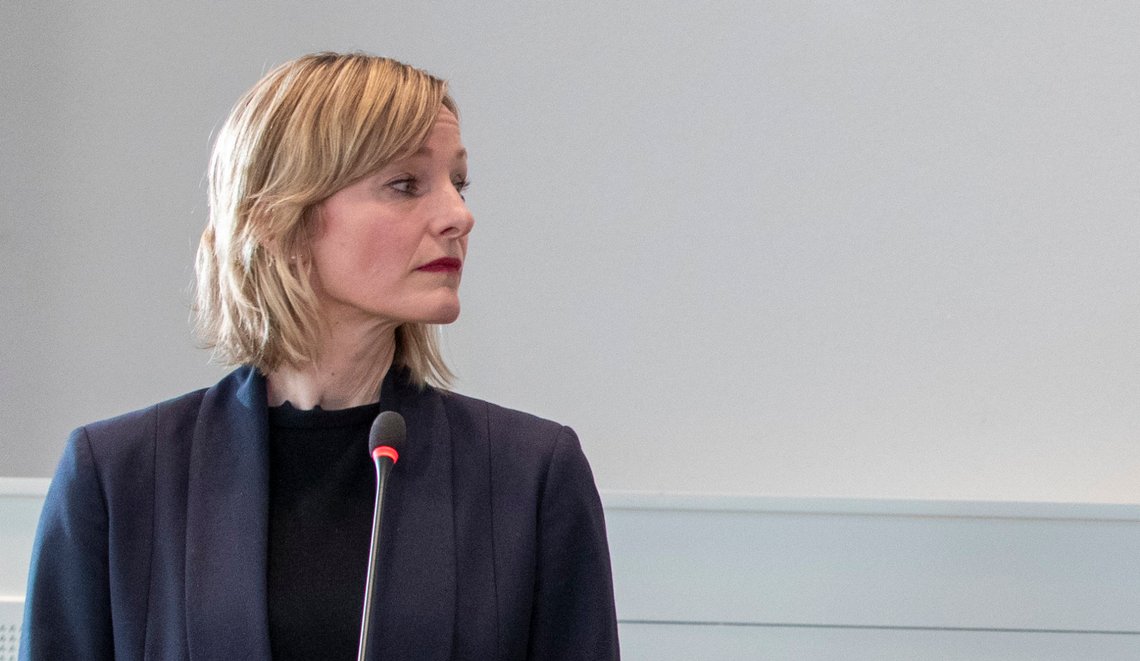 Oslo 20200311.
Oppvekst- og kunnskapsbyråd Inga Marte Thorkildsen vil orientere om håndtering av koronaviruset og presentere nye tiltak knyttet til koronasmitte i Oslo.
Foto: Terje Pedersen / NTB scanpix Oslo 20200311.
Oppvekst- og kunnskapsbyråd Inga Marte Thorkildsen vil orientere om håndtering av koronaviruset og presentere nye tiltak knyttet til koronasmitte i Oslo.
Foto: Terje Pedersen / NTB scanpix