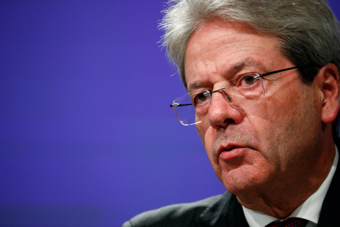 European Economic Commissioner Paolo Gentiloni speaks during a news conference on public finances in EU states at European Union Commission headquarters in Brussels, Belgium February 26, 2020. REUTERS/Francois Lenoir European Economic Commissioner Paolo Gentiloni speaks during a news conference on public finances in EU states at European Union Commission headquarters in Brussels, Belgium February 26, 2020. REUTERS/Francois Lenoir