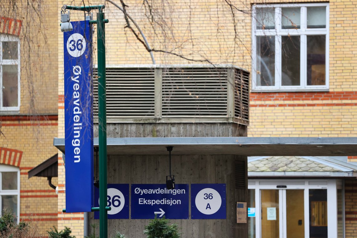 Oslo 20200229.
Deler av øyeavdelingen ved Ullevål sykehus er stengt som følge av at to ansatte er smittet av koronaviruset. Det er poliklinikken på øyeavdelingen som lørdag er blitt stengt.
Foto: Ørn E. Borgen / NTB scanpix Oslo 20200229.
Deler av øyeavdelingen ved Ullevål sykehus er stengt som følge av at to ansatte er smittet av koronaviruset. Det er poliklinikken på øyeavdelingen som lørdag er blitt stengt.
Foto: Ørn E. Borgen / NTB scanpix