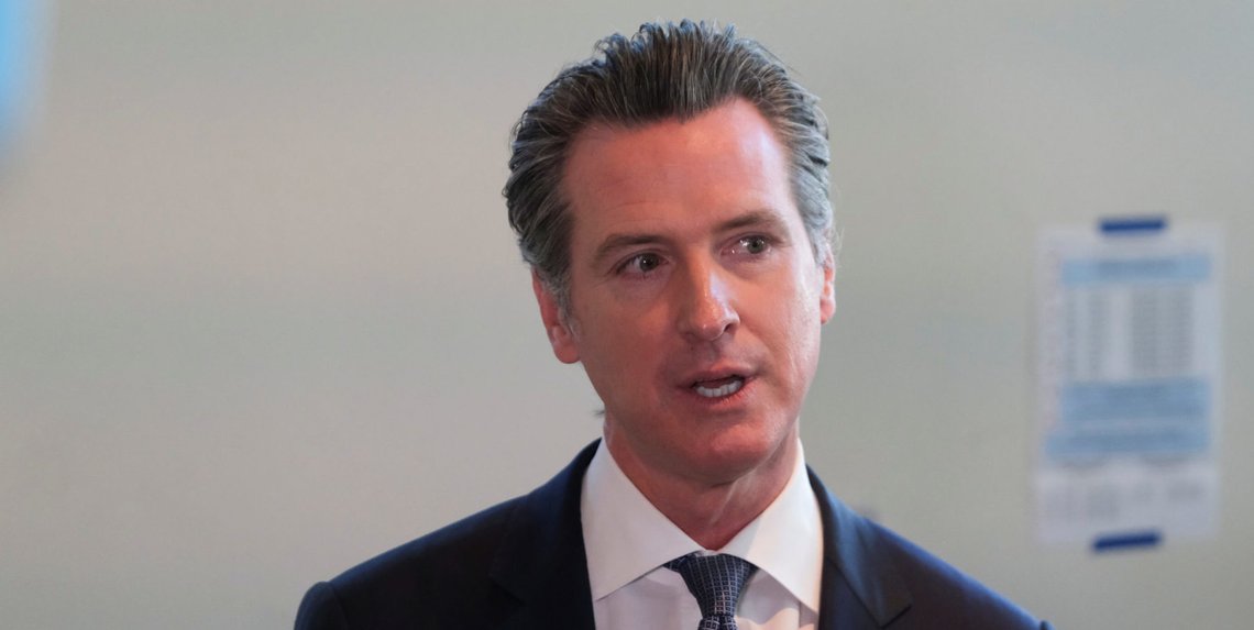 California's Governor Gavin Newsom speaks to the media after casting his vote at a voting center at The California Museum for the presidential primaries on Super Tuesday in Sacramento, CA U.S., March 3, 2020. REUTERS/Gabriela Bhaskar California's Governor Gavin Newsom speaks to the media after casting his vote at a voting center at The California Museum for the presidential primaries on Super Tuesday in Sacramento, CA U.S., March 3, 2020. REUTERS/Gabriela Bhaskar