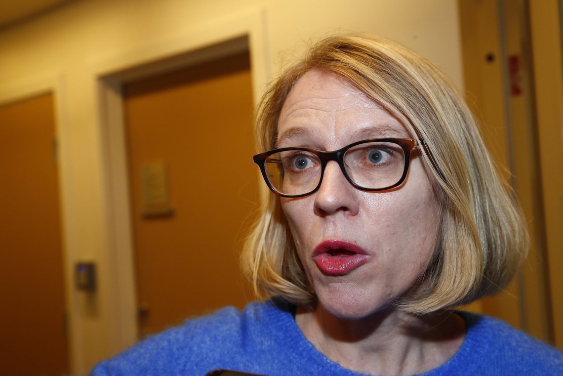 Oslo 20200109.
Anniken Huitfeldt (AP) på vei ut av møte i utvidet utenrikskommite og forvarskomiteen der de skal orientere om Midtøsten.
Foto: Terje Pedersen / NTB scanpix Oslo 20200109.
Anniken Huitfeldt (AP) på vei ut av møte i utvidet utenrikskommite og forvarskomiteen der de skal orientere om Midtøsten.
Foto: Terje Pedersen / NTB scanpix