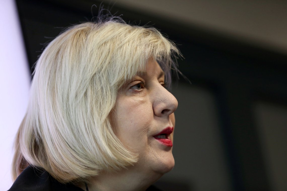 Dunja Mijatovic, Council of Europe Commissioner for Human Rights, holds a news conference in Sarajevo, Bosnia and Herzegovina December 6, 2019. REUTERS/Dado Ruvic Dunja Mijatovic, Council of Europe Commissioner for Human Rights, holds a news conference in Sarajevo, Bosnia and Herzegovina December 6, 2019. REUTERS/Dado Ruvic