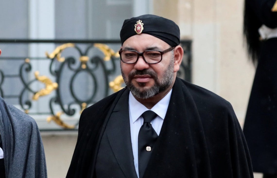 King of Marocco Mohammed VI and Prince Moulay Hassan leave after a lunch at the Elysee Palace as a part the commemoration ceremony for Armistice Day, 100 years after the end of World War One, in Paris, France, November 11, 2018. REUTERS/Reinhard Krause King of Marocco Mohammed VI and Prince Moulay Hassan leave after a lunch at the Elysee Palace as a part the commemoration ceremony for Armistice Day, 100 years after the end of World War One, in Paris, France, November 11, 2018. REUTERS/Reinhard Krause