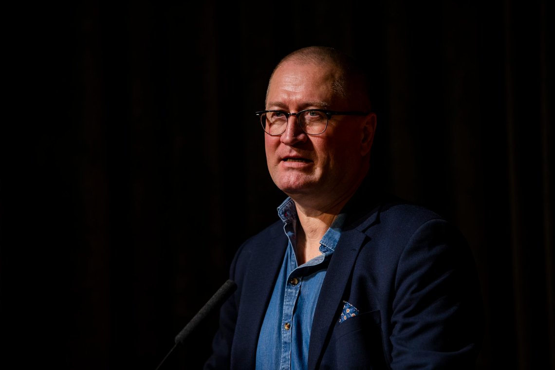 Oslo 20190209.
Stortingsrepresentant Geir Bekkevold holder innlegg under Nettverket Drivkraft sin første konferanse på Thon Hotel Opera i Oslo lørdag.
Foto: Håkon Mosvold Larsen / NTB scanpix Oslo 20190209.
Stortingsrepresentant Geir Bekkevold holder innlegg under Nettverket Drivkraft sin første konferanse på Thon Hotel Opera i Oslo lørdag.
Foto: Håkon Mosvold Larsen / NTB scanpix