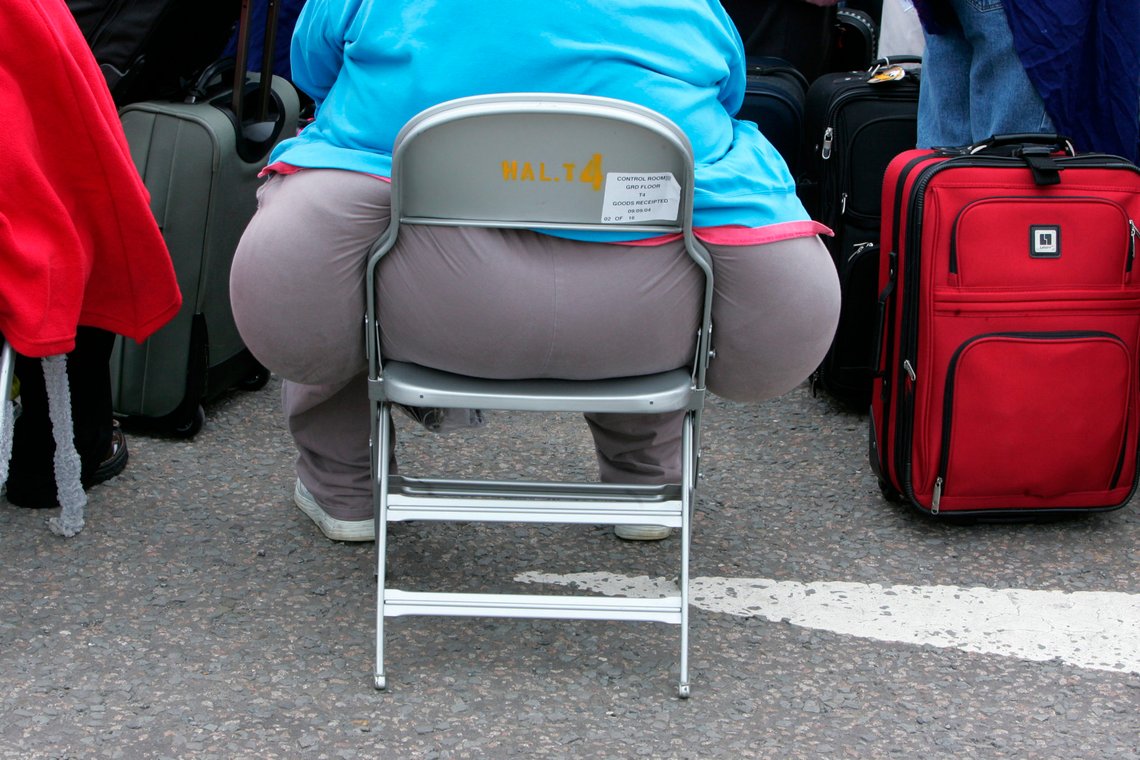 A passenger waits for a delayed flight at Heathrow airport's terminal four in London August 12, 2006. As healthcare costs in such heavyweight nations as the United States and heavy-smoking locations as Dundee keep rising, and as governments move to cut huge budget deficits, hundreds of local authorities, employers and health insurers - even the occasional former investment banker - are dabbling with health incentive schemes. The idea is simple: pay people to act now and governments will reap the rewards later in lower healthcare costs. Statistically speaking, people who shun harmful habits are more productive and have less need for expensive hospitals, doctors and medicines. Picture taken August 12, 2006. To match Special Report HEALTH-INCENTIVES/ REUTERS/Toby Melville/Files (UNITED KINGDOM - Tags: BUSINESS HEALTH SOCIETY) A passenger waits for a delayed flight at Heathrow airport's terminal four in London August 12, 2006. As healthcare costs in such heavyweight nations as the United States and heavy-smoking locations as Dundee keep rising, and as governments move to cut huge budget deficits, hundreds of local authorities, employers and health insurers - even the occasional former investment banker - are dabbling with health incentive schemes. The idea is simple: pay people to act now and governments will reap the rewards later in lower healthcare costs. Statistically speaking, people who shun harmful habits are more productive and have less need for expensive hospitals, doctors and medicines. Picture taken August 12, 2006. To match Special Report HEALTH-INCENTIVES/ REUTERS/Toby Melville/Files (UNITED KINGDOM - Tags: BUSINESS HEALTH SOCIETY)