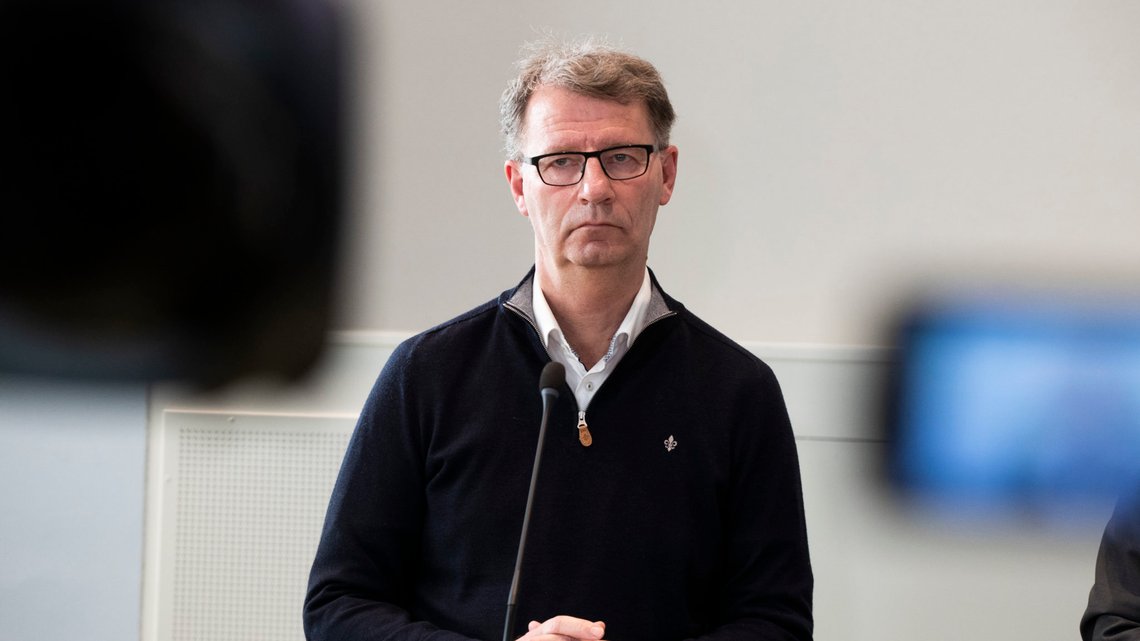 Oslo 20200311. Helsebyråd Robert Steen orienterer om håndtering av koronaviruset og presentere nye tiltak knyttet til koronasmitte i Oslo. Foto: Terje Pedersen / NTB scanpix Oslo 20200311. Helsebyråd Robert Steen orienterer om håndtering av koronaviruset og presentere nye tiltak knyttet til koronasmitte i Oslo. Foto: Terje Pedersen / NTB scanpix