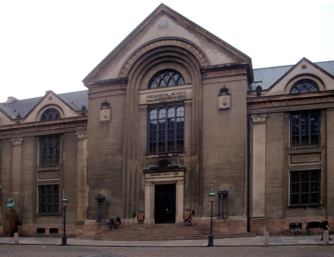 Hovedbygningen ved Københavns universitet. Foto: Per Meistrup / Wikimedia Commons. Hovedbygningen ved Københavns universitet. Foto: Per Meistrup / Wikimedia Commons.
