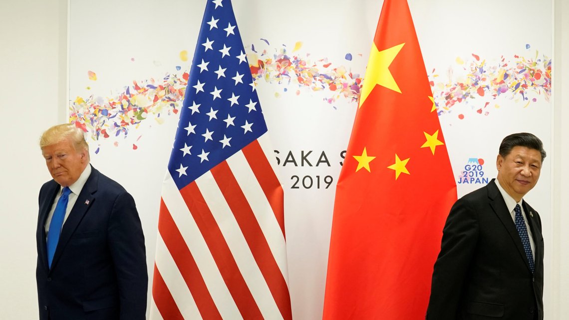 U.S. President Donald Trump attends a bilateral meeting with China's President Xi Jinping during the G20 leaders summit in Osaka, Japan, June 29, 2019. REUTERS/Kevin Lamarque U.S. President Donald Trump attends a bilateral meeting with China's President Xi Jinping during the G20 leaders summit in Osaka, Japan, June 29, 2019. REUTERS/Kevin Lamarque