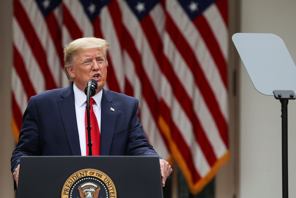 U.S. President Donald Trump addresses a news conference on China in the Rose Garden of the White House in Washington, U.S., May 29, 2020. REUTERS/Jonathan Ernst U.S. President Donald Trump addresses a news conference on China in the Rose Garden of the White House in Washington, U.S., May 29, 2020. REUTERS/Jonathan Ernst