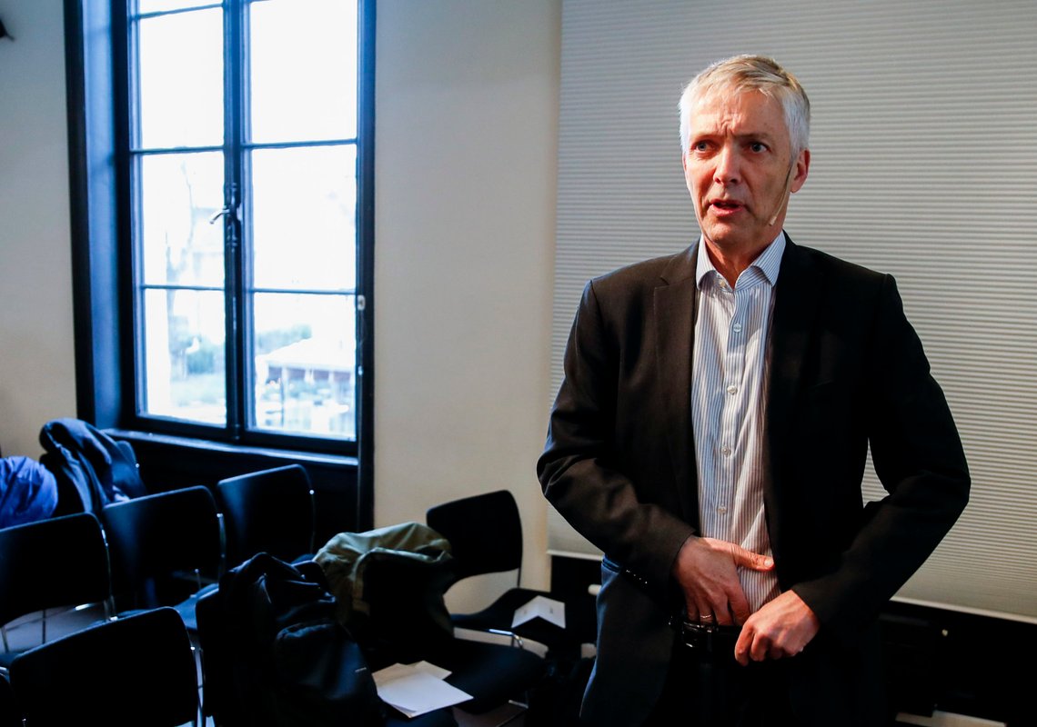 Oslo 20190328.
Sysselsettingsutvalgets ekspertgruppe ledes av av økonomiprofessor Steinar Holden.
Foto: Vidar Ruud / NTB scanpix Oslo 20190328.
Sysselsettingsutvalgets ekspertgruppe ledes av av økonomiprofessor Steinar Holden.
Foto: Vidar Ruud / NTB scanpix