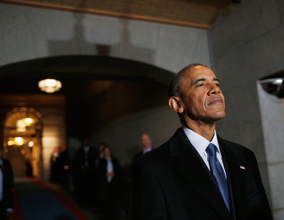 U.S. President Barack Obama arrives on the West Front of the U.S. Capitol in Washington, D.C., U.S. January 20, 2017. REUTERSWin McNameePool U.S. President Barack Obama arrives on the West Front of the U.S. Capitol in Washington, D.C., U.S. January 20, 2017. REUTERSWin McNameePool