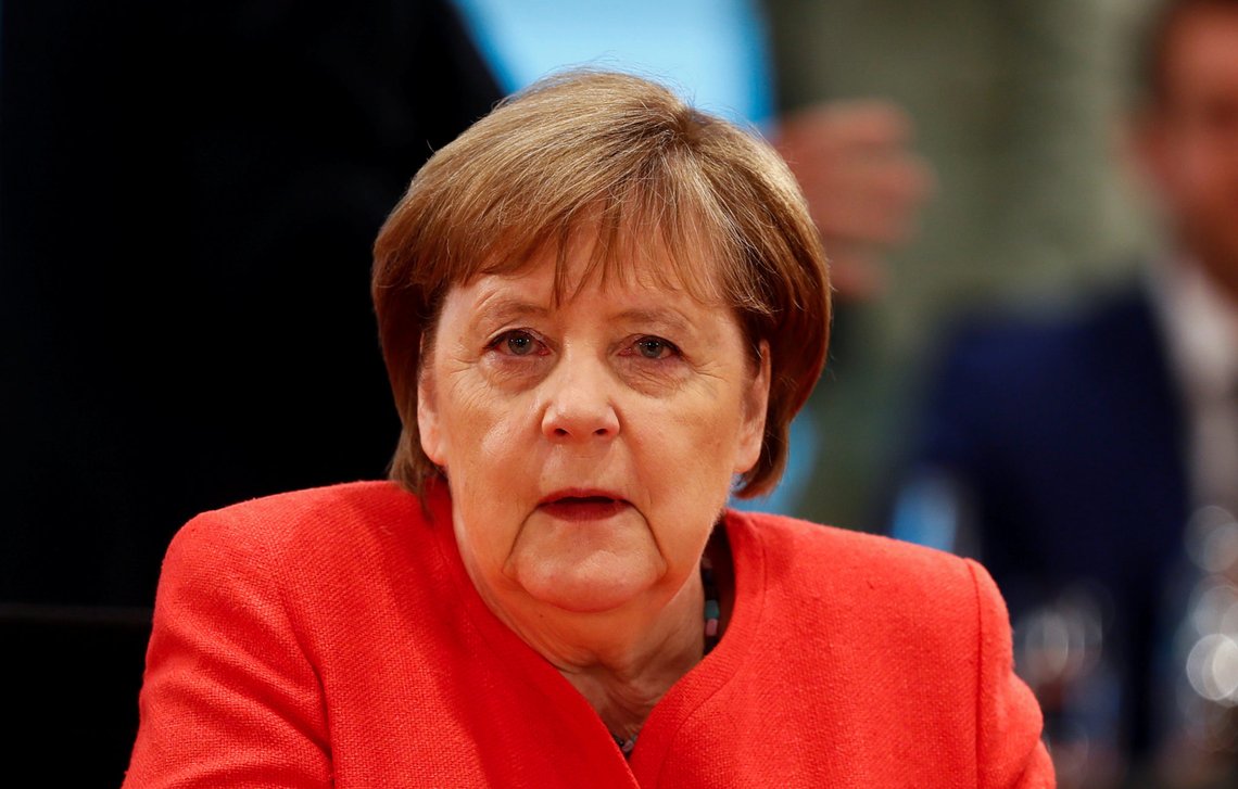 German Chancellor Angela Merkel attends the weekly cabinet meeting, following the outbreak of the coronavirus disease (COVID-19), in Berlin, Germany, June 24, 2020. REUTERS/Hannibal Hanschke/Pool German Chancellor Angela Merkel attends the weekly cabinet meeting, following the outbreak of the coronavirus disease (COVID-19), in Berlin, Germany, June 24, 2020. REUTERS/Hannibal Hanschke/Pool