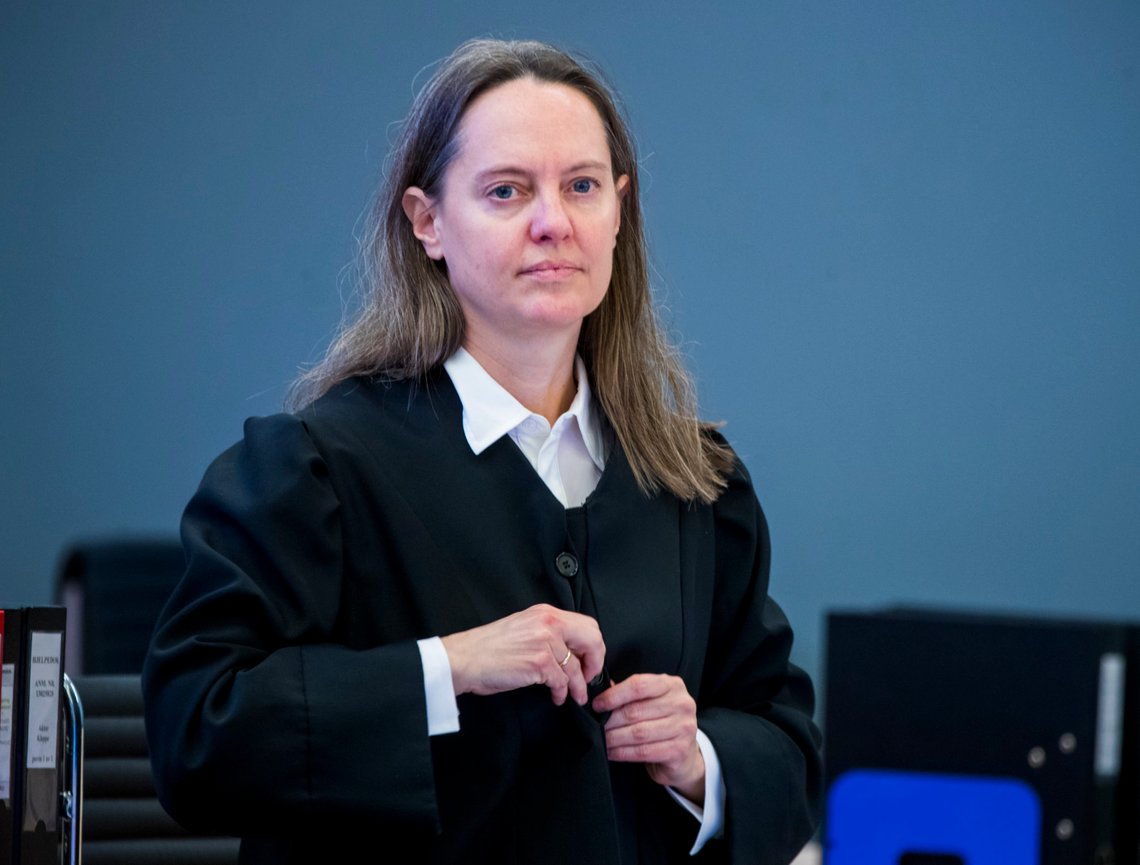 Oslo 20200116.
Aktor Guro Glærum Kleppe da tredje runde i ankesaken mot ekspolitimann Eirik Jensen og narkotikadømte Gjermund Cappelen starter igjen i Borgarting lagmannsrett.
Foto: Terje Pedersen / NTB scanpix Oslo 20200116.
Aktor Guro Glærum Kleppe da tredje runde i ankesaken mot ekspolitimann Eirik Jensen og narkotikadømte Gjermund Cappelen starter igjen i Borgarting lagmannsrett.
Foto: Terje Pedersen / NTB scanpix