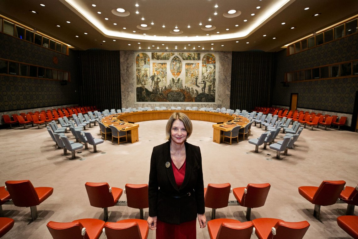 New York, USA 20190114.
Mona Juul, ny FN-Ambassadør i New York, her i i FNs sikkerhetsråd.
Foto: Pontus Höök / NTB scanpix New York, USA 20190114.
Mona Juul, ny FN-Ambassadør i New York, her i i FNs sikkerhetsråd.
Foto: Pontus Höök / NTB scanpix