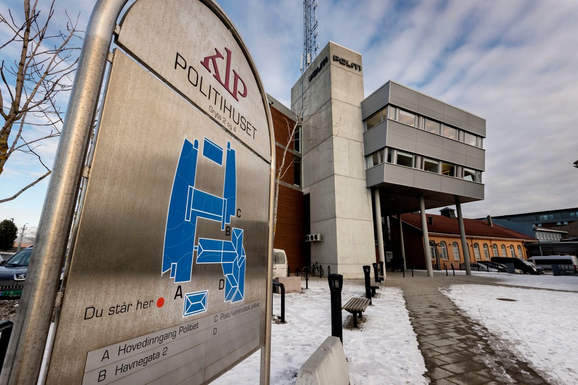 Trondheim 20180205.
Politihuset i Trondheim.
Foto: Ned Alley / NTB scanpix Trondheim 20180205.
Politihuset i Trondheim.
Foto: Ned Alley / NTB scanpix