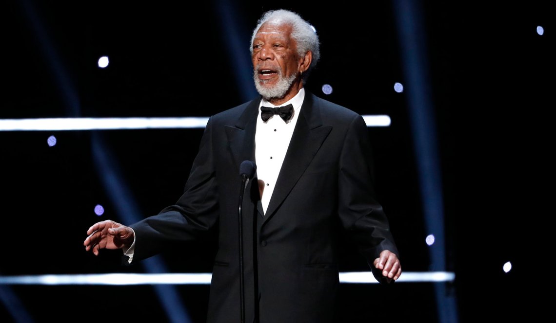 51st NAACP Image Awards - Show - Pasadena, California, U.S., February 22, 2020 - Morgan Freeman speaks on stage. REUTERS/Mario Anzuoni 51st NAACP Image Awards - Show - Pasadena, California, U.S., February 22, 2020 - Morgan Freeman speaks on stage. REUTERS/Mario Anzuoni