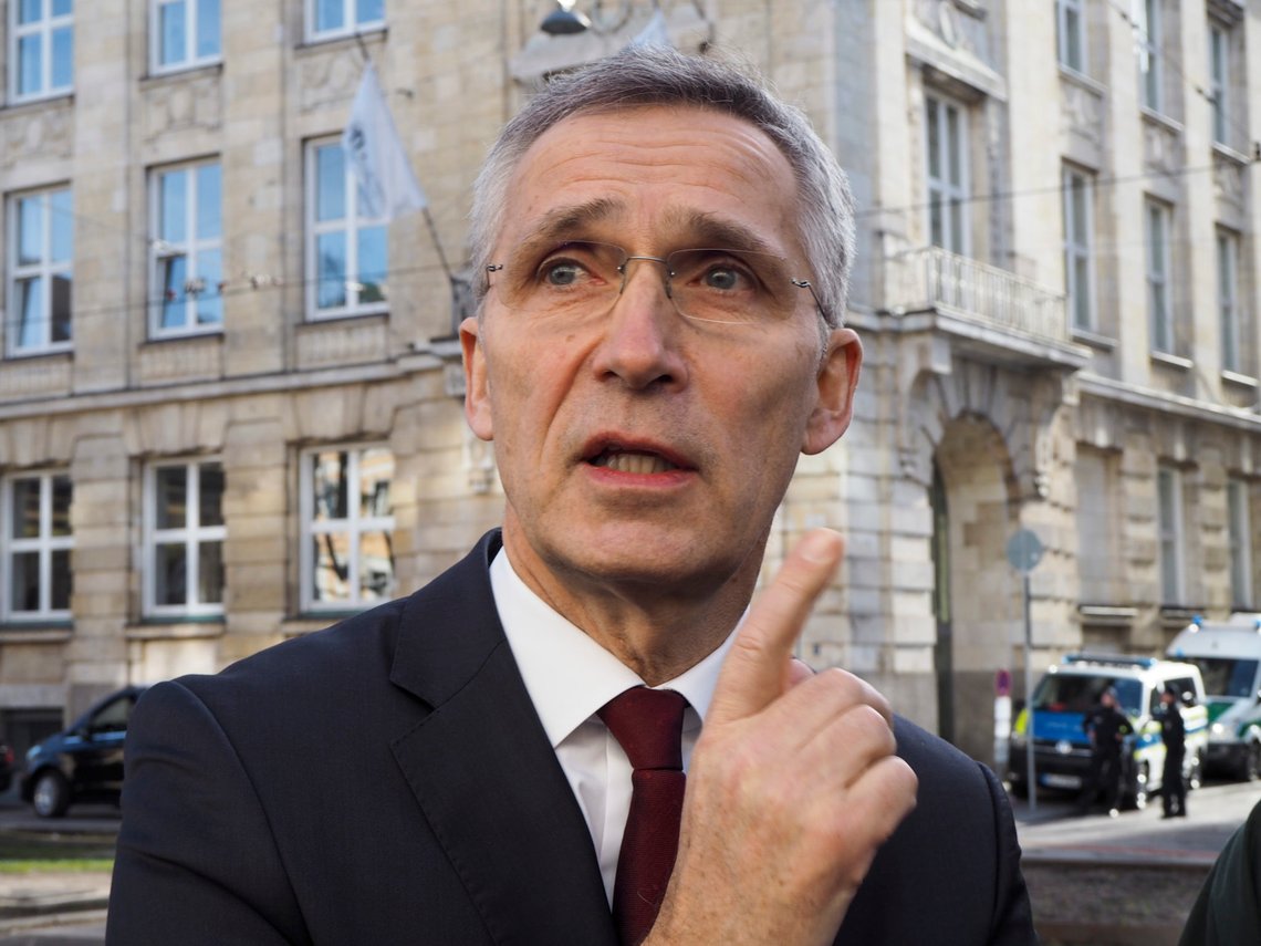 München, Tyskland 20200215.
Generalsekretær i Nato Jens Stoltenberg åpnet dag to av sikkerhetskonferansen i München, som har «vestløshet» som tema.
Foto: Fredrik Ljone Holst / NTB scanpix München, Tyskland 20200215.
Generalsekretær i Nato Jens Stoltenberg åpnet dag to av sikkerhetskonferansen i München, som har «vestløshet» som tema.
Foto: Fredrik Ljone Holst / NTB scanpix