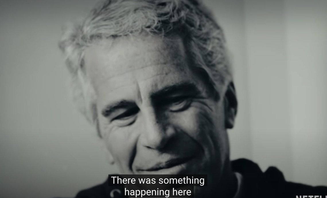 Jeffrey Epstein. Stillfoto fra Netflix. Jeffrey Epstein. Stillfoto fra Netflix.