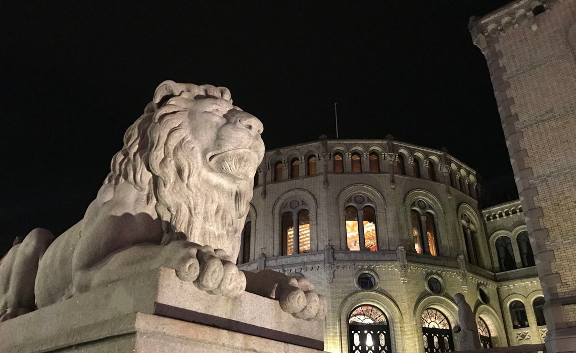 Stortinget. Foto: Document Stortinget. Foto: Document