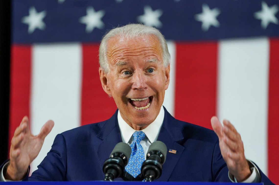 Democratic U.S. presidential candidate and former Vice President Joe Biden speaks about the Trump administration's handling of the coronavirus pandemic during a campaign event in Wilmington, Delaware, U.S., June 30, 2020. REUTERS/Kevin Lamarque Democratic U.S. presidential candidate and former Vice President Joe Biden speaks about the Trump administration's handling of the coronavirus pandemic during a campaign event in Wilmington, Delaware, U.S., June 30, 2020. REUTERS/Kevin Lamarque
