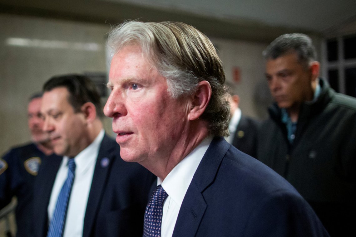 Manhattan District Attorney Cyrus Vance, Jr. exits the courtroom after a verdict during the ongoing sexual assault trial of film producer Harvey Weinstein at New York Criminal Court in the Manhattan borough of New York City, New York, U.S., February 24, 2020. REUTERS/Eduardo Munoz Manhattan District Attorney Cyrus Vance, Jr. exits the courtroom after a verdict during the ongoing sexual assault trial of film producer Harvey Weinstein at New York Criminal Court in the Manhattan borough of New York City, New York, U.S., February 24, 2020. REUTERS/Eduardo Munoz