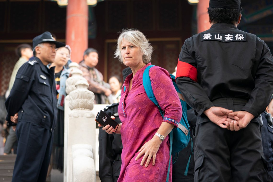Beijing, Kina 20181014.
NRK journalist Kjersti Strømmen i Beijing.
Foto: Heiko Junge / NTB scanpix Beijing, Kina 20181014.
NRK journalist Kjersti Strømmen i Beijing.
Foto: Heiko Junge / NTB scanpix