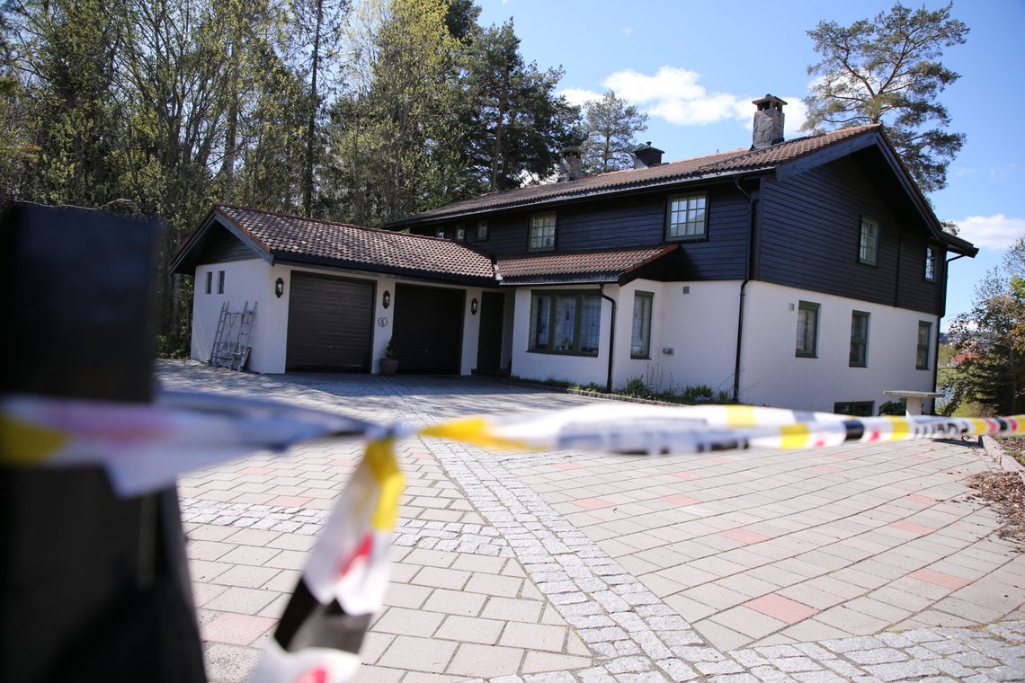 Lørenskog 20200511.
Politiet står fast ved teorien om at Hagen-familiens bolig i Sloraveien i Lørenskog er åstedet for drapet på Anne-Elisabeth Hagen.
Foto: Ørn E. Borgen / NTB scanpix Lørenskog 20200511.
Politiet står fast ved teorien om at Hagen-familiens bolig i Sloraveien i Lørenskog er åstedet for drapet på Anne-Elisabeth Hagen.
Foto: Ørn E. Borgen / NTB scanpix