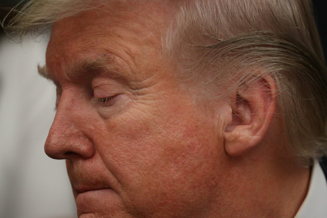 U.S. President Donald Trump is pictured during a bill signing ceremony in which he signed the Preventing Animal Cruelty and Torture Act in the Oval Office at the White House in Washington, U.S., November 25, 2019. REUTERS/Loren Elliott U.S. President Donald Trump is pictured during a bill signing ceremony in which he signed the Preventing Animal Cruelty and Torture Act in the Oval Office at the White House in Washington, U.S., November 25, 2019. REUTERS/Loren Elliott