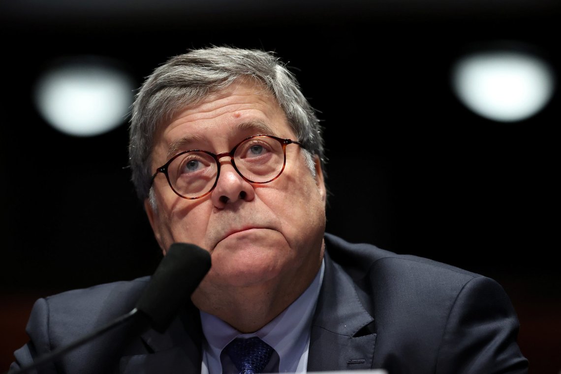 U.S. Attorney General William Barr testifies before the House Judiciary Committee in the Congressional Auditorium at the U.S. Capitol Visitors Center, in Washington, U.S., July 28, 2020. Chip Somodevilla/Pool via REUTERS U.S. Attorney General William Barr testifies before the House Judiciary Committee in the Congressional Auditorium at the U.S. Capitol Visitors Center, in Washington, U.S., July 28, 2020. Chip Somodevilla/Pool via REUTERS