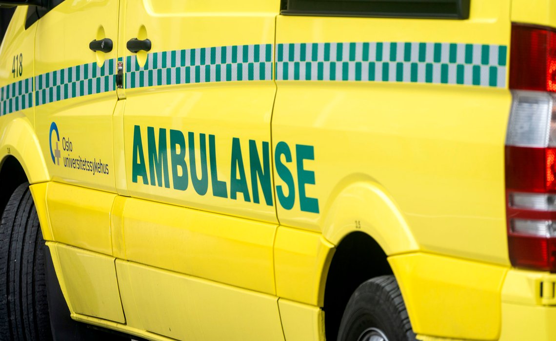 Oslo 20200826.
Ambulanse logo på bil.
Foto: Gorm Kallestad / NTB scanpix Oslo 20200826.
Ambulanse logo på bil.
Foto: Gorm Kallestad / NTB scanpix
