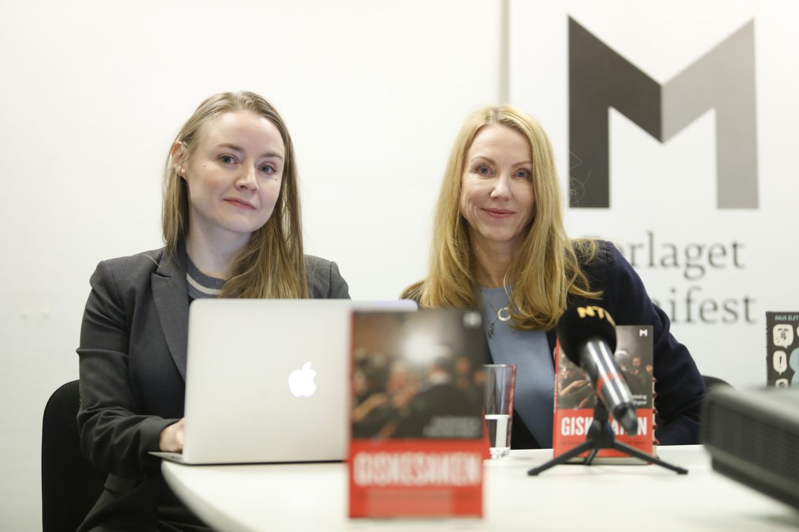 Oslo 20200225.
Førstelektor Anja Sletteland og professor Kristin Skare Orgeret presenterer boka «Giskesaken og hvordan vi får #metoo tilbake på sporet» på en pressekonferanse tirsdag.
Foto: Ole Berg-Rusten / NTB scanpix Oslo 20200225.
Førstelektor Anja Sletteland og professor Kristin Skare Orgeret presenterer boka «Giskesaken og hvordan vi får #metoo tilbake på sporet» på en pressekonferanse tirsdag.
Foto: Ole Berg-Rusten / NTB scanpix