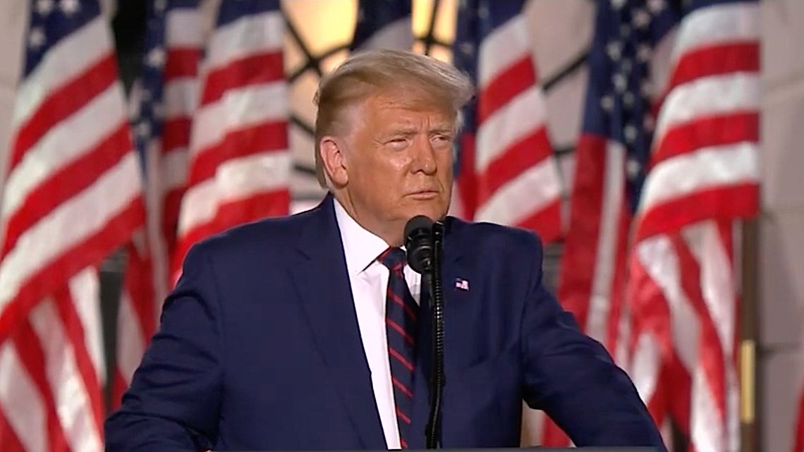 Donald Trump. Stillbilde: C-SPAN / YouTube. Donald Trump. Stillbilde: C-SPAN / YouTube.