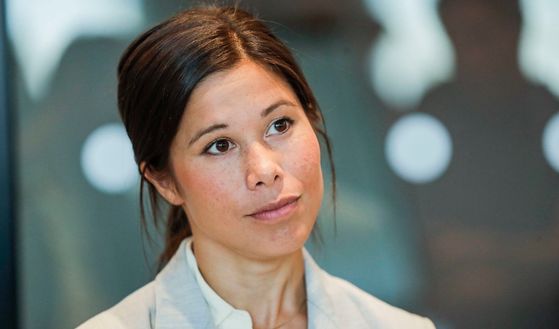 Oslo 20200811.
Samferdselsbyråd Lan Marie Berg under en pressekonferanse i Oslo Rådhus om koronasituasjonen i Oslo.
Foto: Vidar Ruud / NTB scanpix Oslo 20200811.
Samferdselsbyråd Lan Marie Berg under en pressekonferanse i Oslo Rådhus om koronasituasjonen i Oslo.
Foto: Vidar Ruud / NTB scanpix