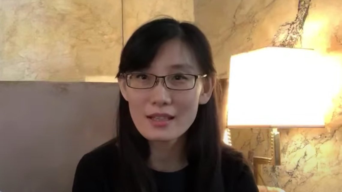 Li-Meng Yan. Stillbilde: Lude Press / YouTube. Li-Meng Yan. Stillbilde: Lude Press / YouTube.