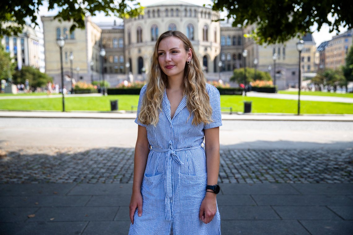 Oslo 20200818.
Skolepolitiske talsperson Silje Lutro fra Oslo Høyre om skolesegregering. Oslo Høyre advarer mot å endre skolekretser for å få mindre segregerte skoler i hovedstaden. Fokuset må være kvaliteten på skolene, sier partiet.
Foto: Jil Yngland / NTB scanpix Oslo 20200818.
Skolepolitiske talsperson Silje Lutro fra Oslo Høyre om skolesegregering. Oslo Høyre advarer mot å endre skolekretser for å få mindre segregerte skoler i hovedstaden. Fokuset må være kvaliteten på skolene, sier partiet.
Foto: Jil Yngland / NTB scanpix