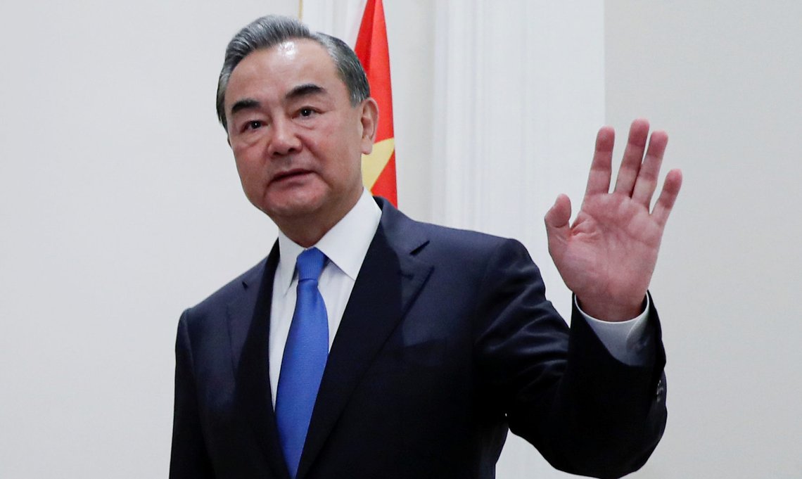 China's State Councillor Wang Yi gestures as he meets with Canada's Foreign Minister Francois-Philippe Champagne in Rome, Italy, August 25, 2020. REUTERS/Yara Nardi China's State Councillor Wang Yi gestures as he meets with Canada's Foreign Minister Francois-Philippe Champagne in Rome, Italy, August 25, 2020. REUTERS/Yara Nardi