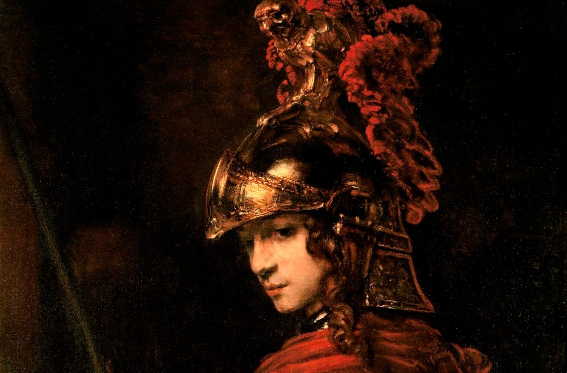 Rembrandt, Pallas Athena Rembrandt, Pallas Athena