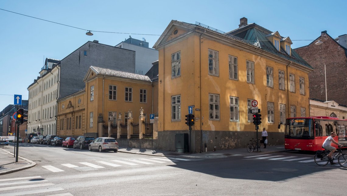 Oslo 20180704.
Den gamle Krigsskolen. Oppført ca 1640 av kansler Jens Bjelke.
Foto: Tor Erik Schrøder / NTB scanpix Oslo 20180704.
Den gamle Krigsskolen. Oppført ca 1640 av kansler Jens Bjelke.
Foto: Tor Erik Schrøder / NTB scanpix