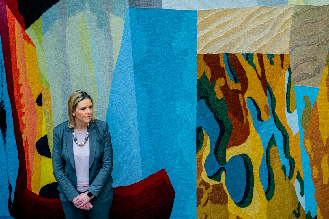 Oslo 20200331.
Sylvi Listhaug (FrP) under pressekonferansen på Stortinget etter forhandlingene med regjeringen om en tredje krisepakke.
Foto: Stian Lysberg Solum / NTB Oslo 20200331.
Sylvi Listhaug (FrP) under pressekonferansen på Stortinget etter forhandlingene med regjeringen om en tredje krisepakke.
Foto: Stian Lysberg Solum / NTB