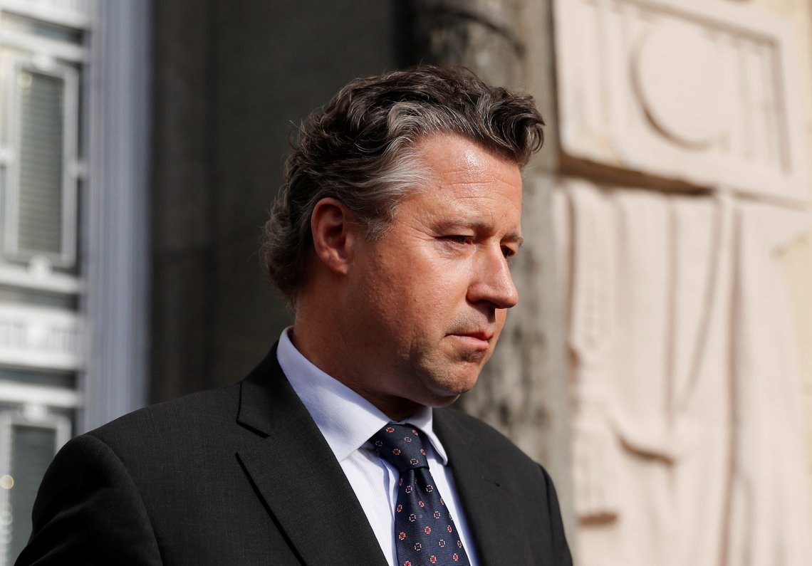 Ambassador of Germany to Russia Geza Andreas von Geyr is seen outside the Russian Foreign Ministry in Moscow, Russia September 9, 2020. REUTERS/Evgenia Novozhenina Ambassador of Germany to Russia Geza Andreas von Geyr is seen outside the Russian Foreign Ministry in Moscow, Russia September 9, 2020. REUTERS/Evgenia Novozhenina