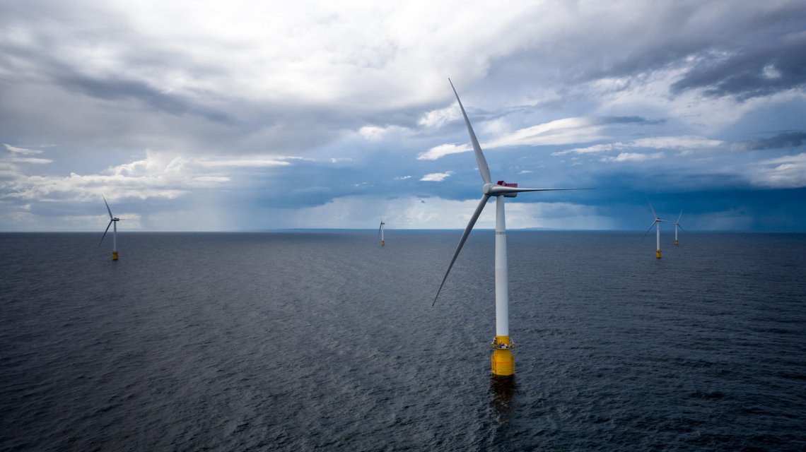 Buchan, Skottland 20170815.
Equinors Hywind Buchan vindmølleanlegg utenfor Skottland-
Foto: Øyvinf Gravås / Equinor / NTB scanpix Buchan, Skottland 20170815.
Equinors Hywind Buchan vindmølleanlegg utenfor Skottland-
Foto: Øyvinf Gravås / Equinor / NTB scanpix