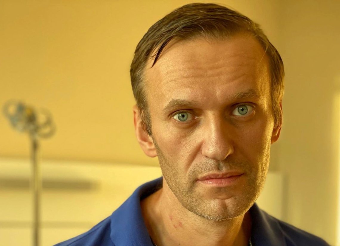 Russian opposition politician Alexei Navalny is pictured at Charite hospital in Berlin, Germany, in this undated image obtained from social media September 22, 2020. Courtesy of Instagram @navalny/Social Media via REUTERS ATTENTION EDITORS - THIS IMAGE HAS BEEN SUPPLIED BY A THIRD PARTY. MANDATORY CREDIT INSTAGRAM @NAVALNY. NO RESALES. NO ARCHIVES. Russian opposition politician Alexei Navalny is pictured at Charite hospital in Berlin, Germany, in this undated image obtained from social media September 22, 2020. Courtesy of Instagram @navalny/Social Media via REUTERS ATTENTION EDITORS - THIS IMAGE HAS BEEN SUPPLIED BY A THIRD PARTY. MANDATORY CREDIT INSTAGRAM @NAVALNY. NO RESALES. NO ARCHIVES.