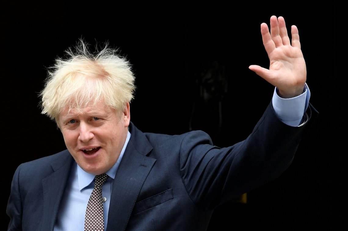 FILE PHOTO: Britain's Prime Minister Boris Johnson waves as he leaves Downing Street in London, Britain September 9, 2020. REUTERS/Toby Melville/File Photo FILE PHOTO: Britain's Prime Minister Boris Johnson waves as he leaves Downing Street in London, Britain September 9, 2020. REUTERS/Toby Melville/File Photo
