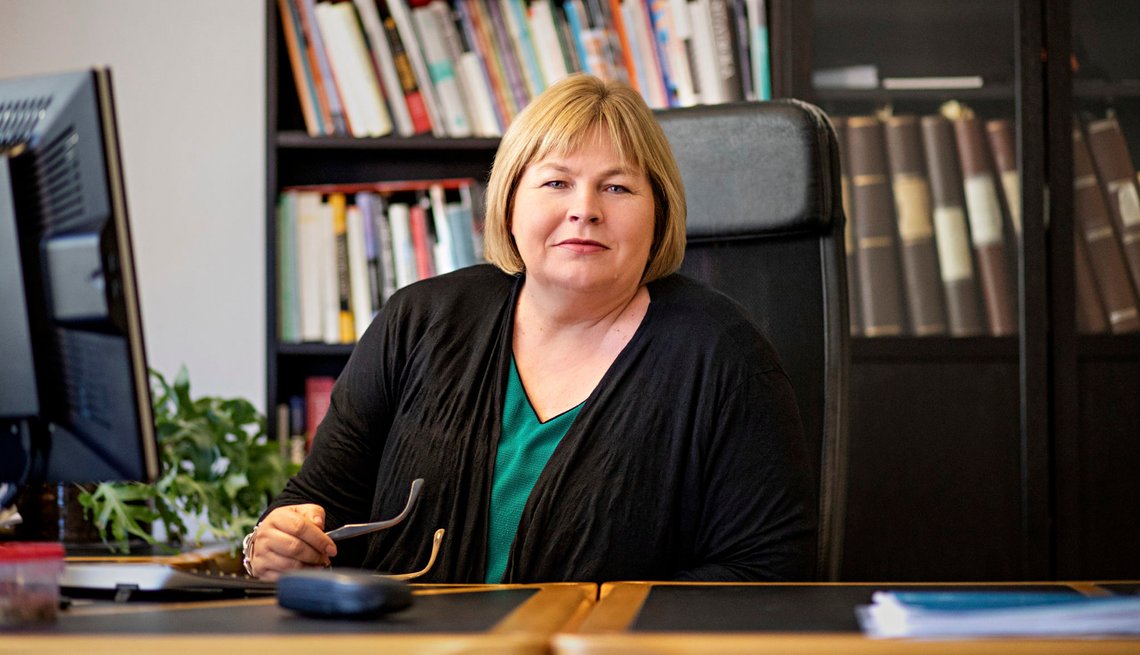 Oslo 20180605.
Norsk Presseforbund Elin Floberghagen
Foto: Thomas Brun / NTB scanpix Oslo 20180605.
Norsk Presseforbund Elin Floberghagen
Foto: Thomas Brun / NTB scanpix