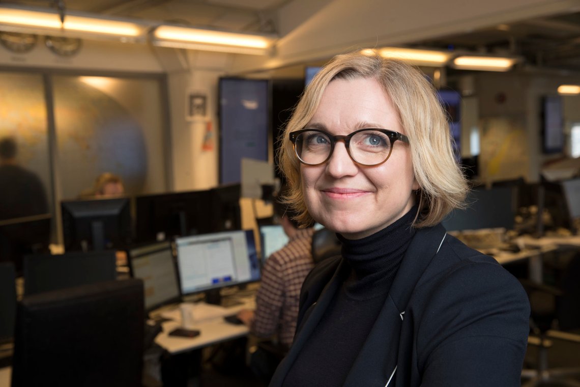 Oslo 20190220.
Sarah Sørheim er ansatt som nyhetsredaktør i NTB. Hun kommer fra jobben som kulturredaktør i Aftenposten.
Foto: Terje Bendiksby / NTB scanpix Oslo 20190220.
Sarah Sørheim er ansatt som nyhetsredaktør i NTB. Hun kommer fra jobben som kulturredaktør i Aftenposten.
Foto: Terje Bendiksby / NTB scanpix