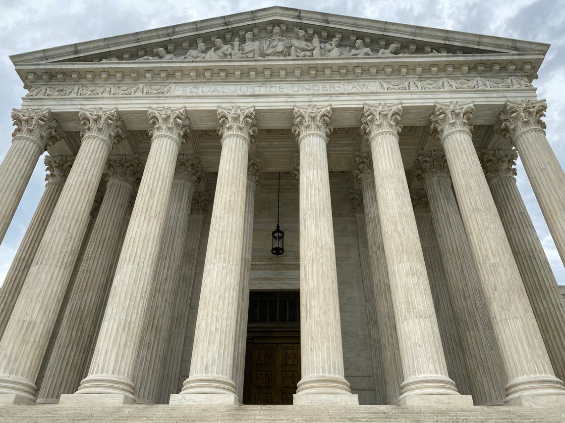 FILE PHOTO: A general view of the United States Supreme Court in Washington, U.S., May 3, 2020. REUTERS/Will Dunham/File Photo FILE PHOTO: A general view of the United States Supreme Court in Washington, U.S., May 3, 2020. REUTERS/Will Dunham/File Photo